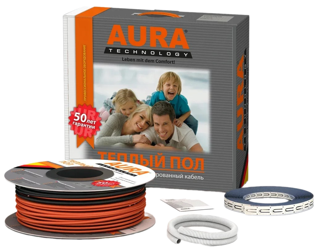 

Нагревательный кабель 1 м<sup>2</sup> Aura, Aura KTA 150