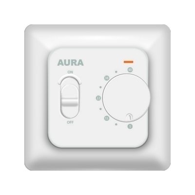 Терморегулятор для теплого пола Aura LTC 230 терморегулятор для теплого пола aura vtc 550 кремовый
