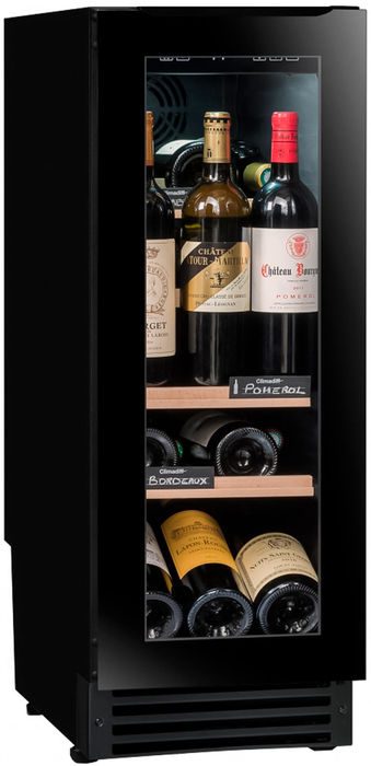 Встраиваемый винный шкаф 22-50 бутылок Avintage AVU23TB1, цвет черный