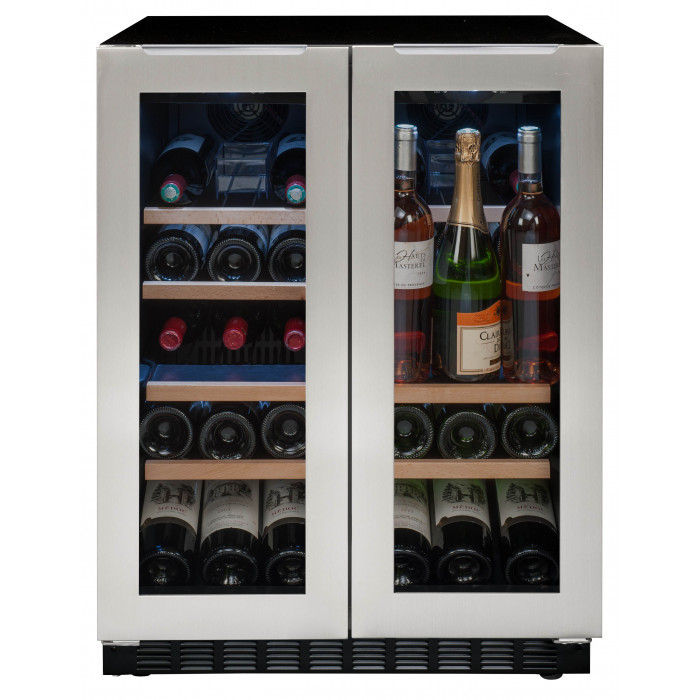 Встраиваемый винный шкаф 22-50 бутылок Avintage AVU41TXDPA, цвет черный