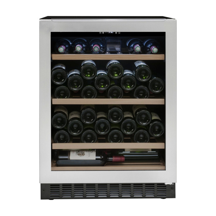 Встраиваемый винный шкаф 22-50 бутылок Avintage AVU52TXA, цвет черный