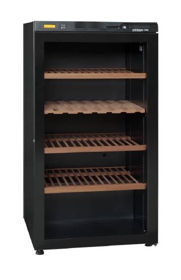 Отдельностоящий винный шкаф 101-200 бутылок Avintage AVV206A, цвет черный - фото 4