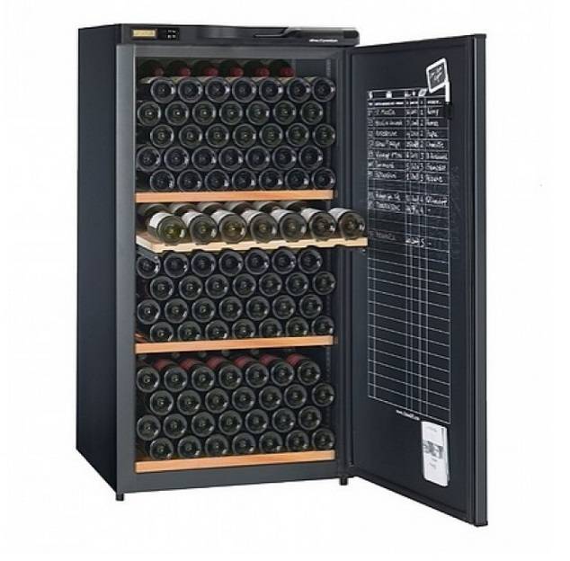Отдельностоящий винный шкаф 101-200 бутылок Avintage AVV206A, цвет черный - фото 3