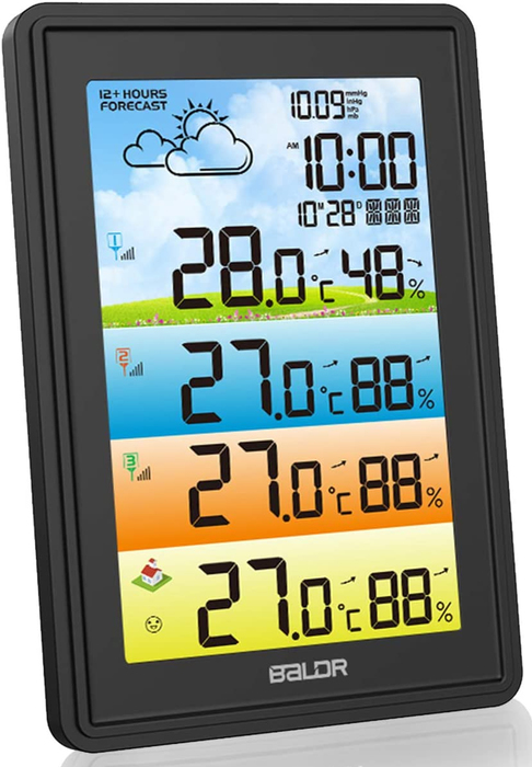 Цифровая метеостанция BALDR упаковка под 9 капкейков с окном белая 25 х 25 х 10 см