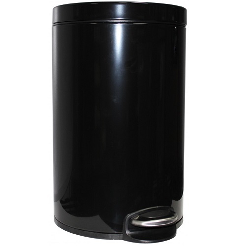 Урна для мусора BINELE урна для мусора primanova efor серебряная с чёрным 21х35 см