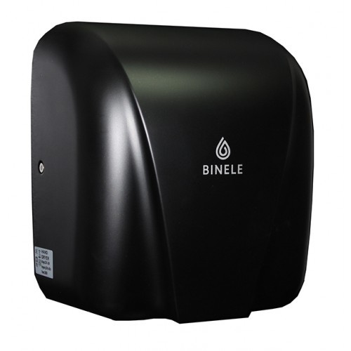 Металлическая сушилка для рук BINELE фильтры d 180 мм черная лента набор 100 шт