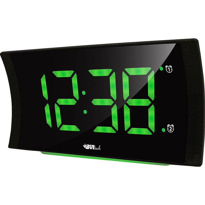 Проекционные часы BVItech часы электронные настольные с будильником термометром 2 ааа желтые цифры 17 5 х 6 8 см