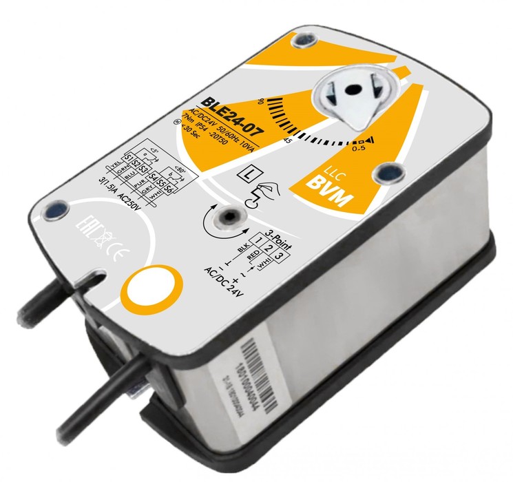 

Электропривод BVM, BVM BLE24-07