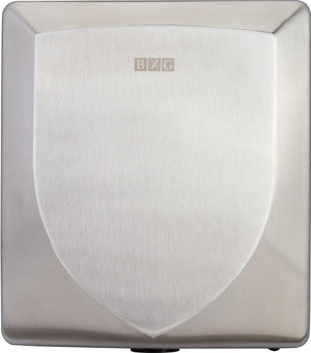 Металлическая сушилка для рук BXG JET-3000А UV, цвет серый - фото 5