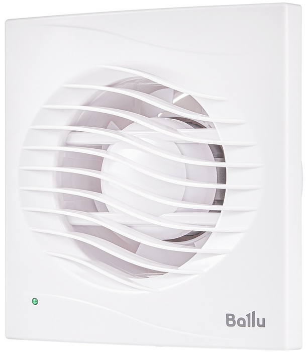 

Вытяжка для ванной диаметр 100 мм Ballu, Белый, Ballu BAF-AR 100 V