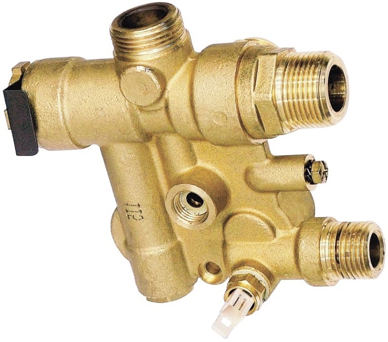 Трехходовой клапан Baxi 3-ходовой клапан в сборе (5696200) трубка соединительная в сборе baxi 5677270