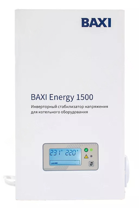 Аксессуар для отопления Baxi ENERGY 1500 трёхфазный инверторный стабилизатор напряжения is3310rt 10ква