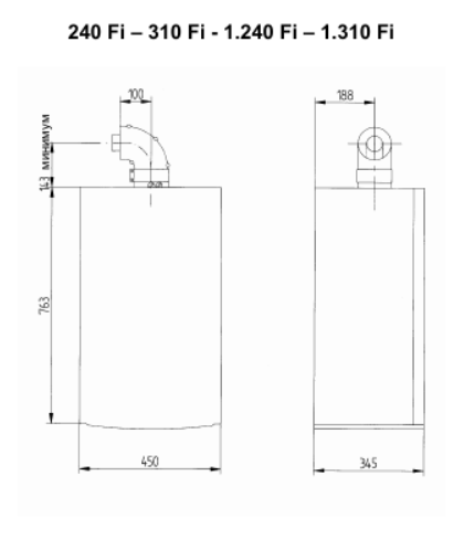 Настенный газовый котел Baxi