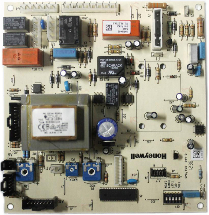 Плата управления Baxi PRINTED CIRCUIT BOARD (5657840) electrostatic powder coating circuit board