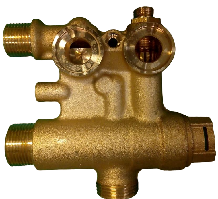 Трехходовой клапан Baxi клапан 3-ходовой в сборе (7726372) трех ходовой клапан в сборе baxi 607250