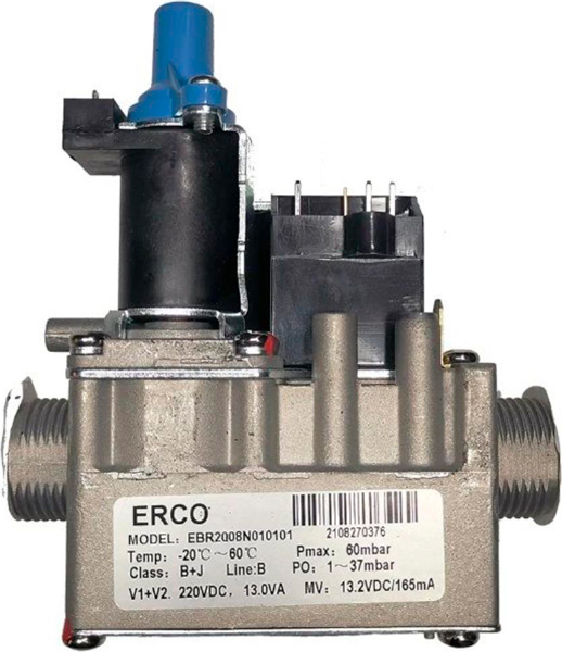 Газовый клапан Baxi клапан газовый ERCO (7808640) газовый клапан газовая арматура ерко erco 1 2 ebr2008n ферроли ferroli 46562030