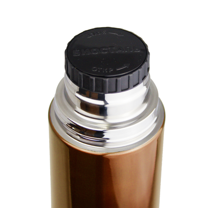 Термос Biostal (0,5 литра) античная бронза, цвет бронзовый Biostal (0,5 литра) античная бронза - фото 3