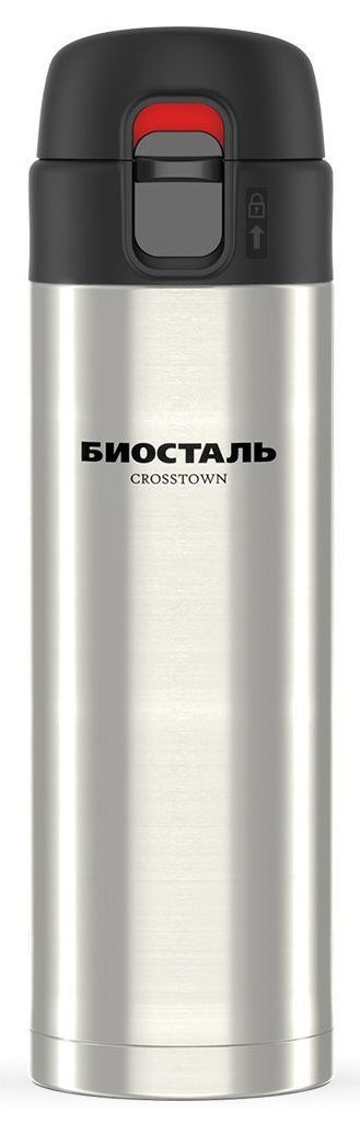 Термос Biostal Crosstown (0,42 литра), вороненая сталь