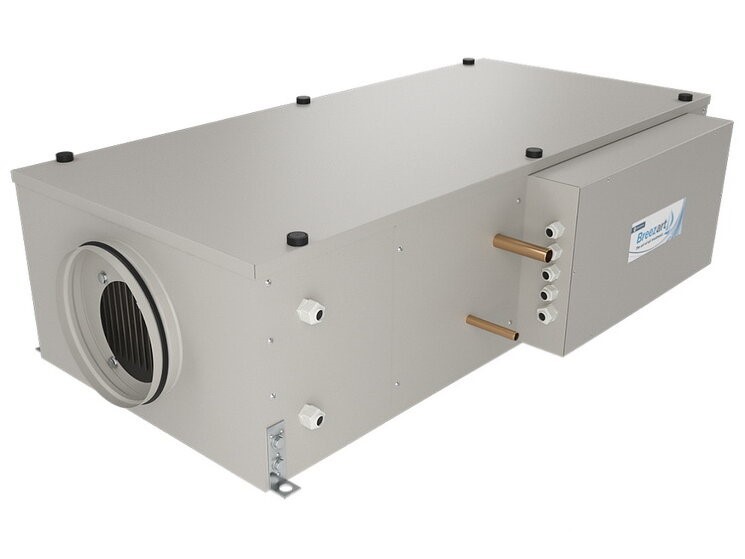 Приточная вентиляционная установка Breezart 1000FC Lux F PTC 10 приточная вентиляционная установка breezart 1000fc lux f ptc 13 8