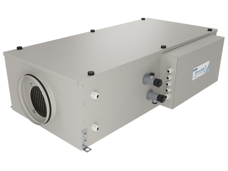 Приточная вентиляционная установка Breezart 1000FC Lux W PTC 13,8 приточная вентиляционная установка breezart 1000fc mix ptc 2 5