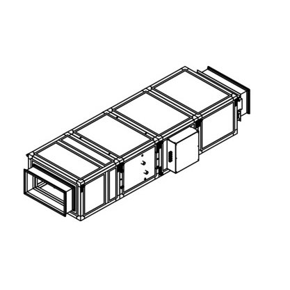 Приточная вентиляционная установка Breezart 2700 Lux W 37,5 - 380/3