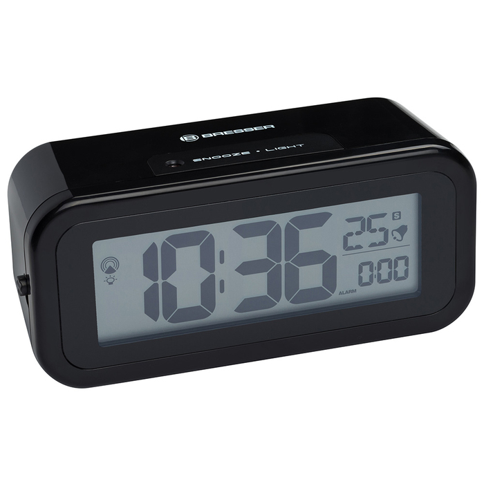 Проекционные часы Bresser MyTime Amber (черные)