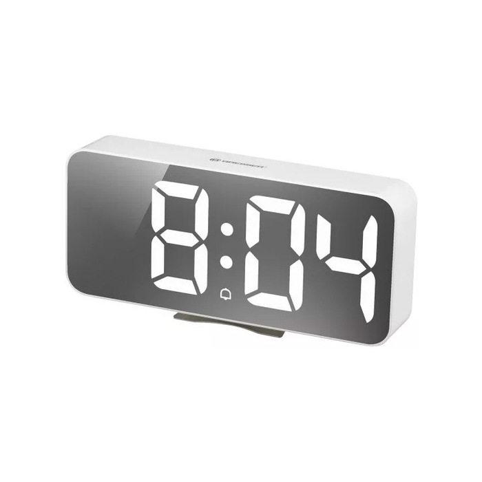 Проекционные часы Bresser MyTime Echo FXL, белые - фото 1