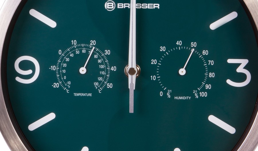 Проекционные часы Bresser MyTime ND DCF Thermo/Hygro, 25 см, бирюзовые Bresser MyTime ND DCF Thermo/Hygro, 25 см, бирюзовые - фото 4
