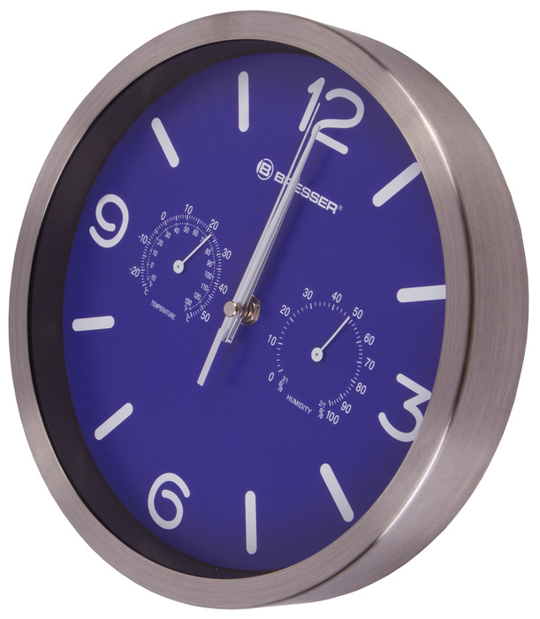 Проекционные часы Bresser MyTime ND DCF Thermo/Hygro, 25 см, синие Bresser MyTime ND DCF Thermo/Hygro, 25 см, синие - фото 4
