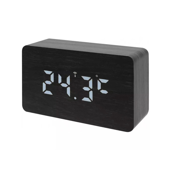 Проекционные часы Bresser MyTime W Color LED White, черные - фото 3