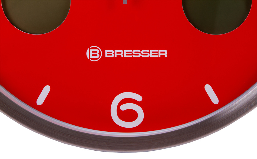 Проекционные часы Bresser MyTime io NX Thermo/Hygro, 30 см, красные Bresser MyTime io NX Thermo/Hygro, 30 см, красные - фото 3