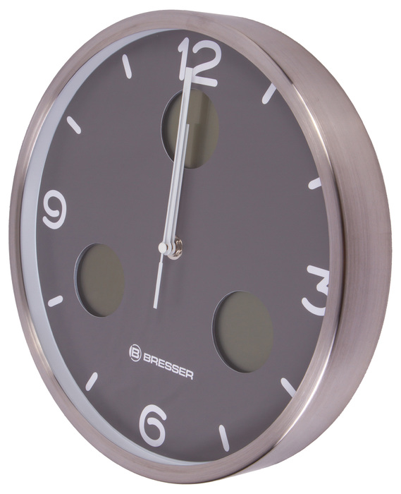 Проекционные часы Bresser MyTime io NX Thermo/Hygro, 30 см, серые Bresser MyTime io NX Thermo/Hygro, 30 см, серые - фото 4