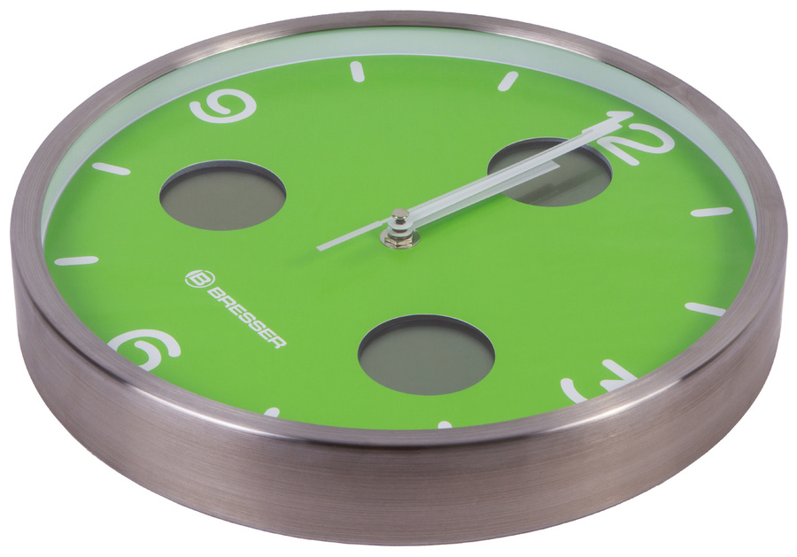 Проекционные часы Bresser MyTime io NX Thermo/Hygro, 30 см, зеленые Bresser MyTime io NX Thermo/Hygro, 30 см, зеленые - фото 4