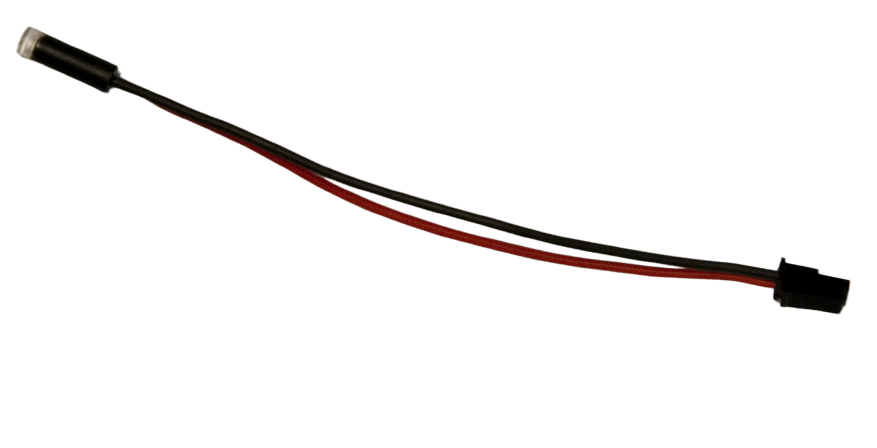 Светодиод CARIITTI 6 мм (2700K, провод 150мм) 0.5 Вт/150mA