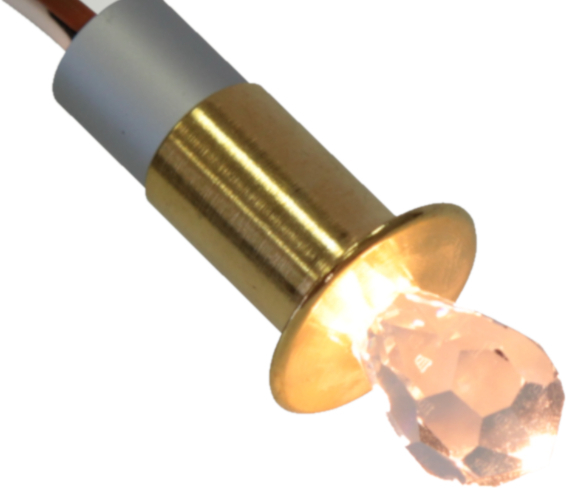 Светодиодный светильник CARIITTI CR16 золото IP67 0,5Вт/150мА, цвет золотой CARIITTI CR16 золото IP67 0,5Вт/150мА - фото 1