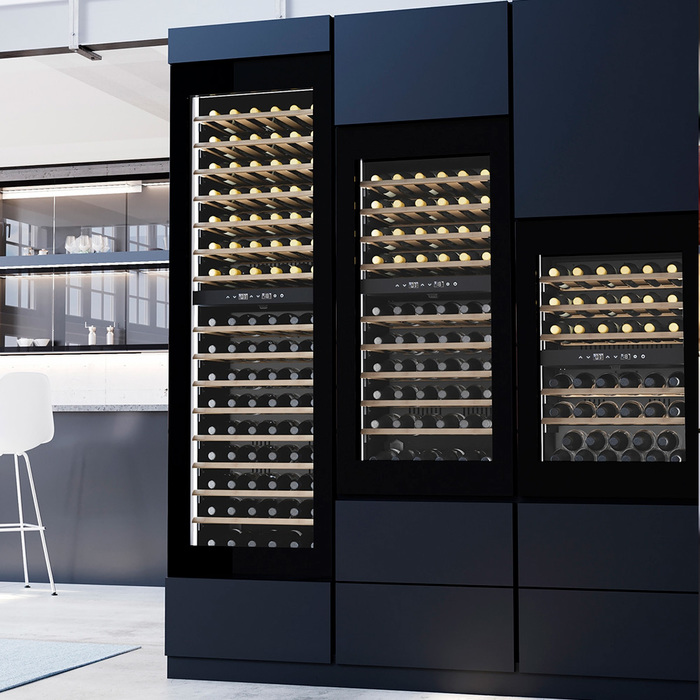 Отдельностоящий винный шкаф 22-50 бутылок CASO WineDeluxe WD 41, цвет черный - фото 5