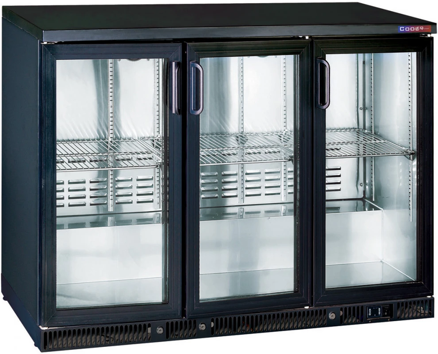 Холодильный шкаф COOLEQ BF-350 ЧЕРНЫЙ, размер 400x350; 445x350