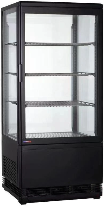 Холодильный шкаф COOLEQ CW-70 BLACK холодильный шкаф cooleq cw 58 white