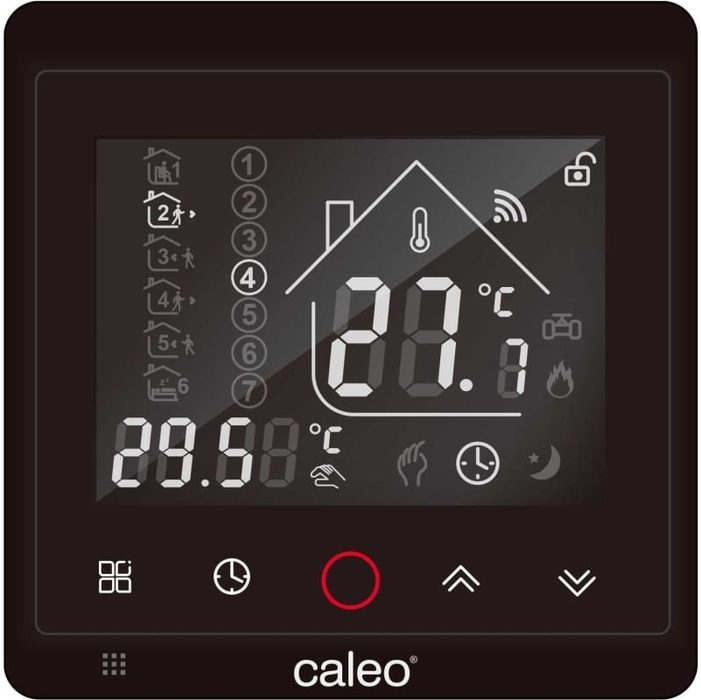 Терморегулятор для теплого пола Caleo инфракрасная пленка для теплого пола caleo grid 5 м2 750 вт