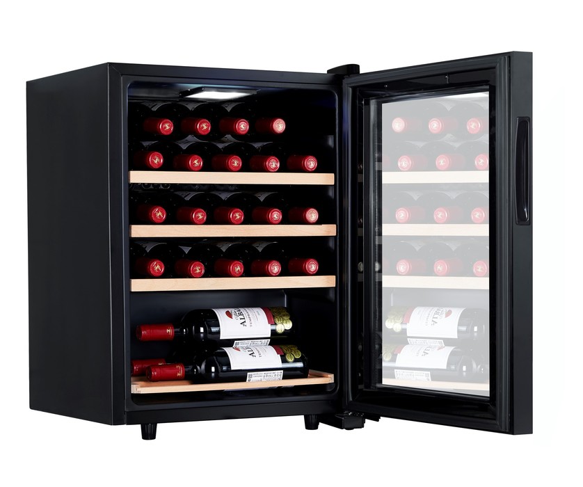 Отдельностоящий винный шкаф 22-50 бутылок Cellar Private CP023, цвет черный - фото 3