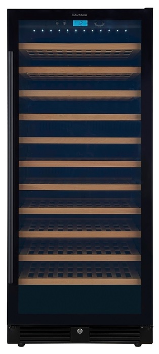 Встраиваемый винный шкаф 101-200 бутылок Cellar Private CP127-1TB, цвет черный - фото 1