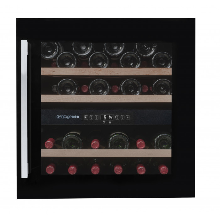 Встраиваемый винный шкаф 22-50 бутылок Avintage алюминиевый прямой встраиваемый профиль apeyron анодированный серебро 2 м 3010 08 02