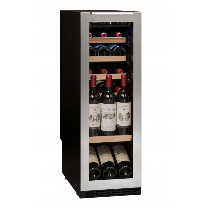 Встраиваемый винный шкаф 22-50 бутылок Avintage AVU25SXMO, цвет черный - фото 3