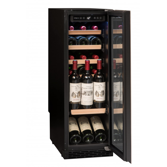 Встраиваемый винный шкаф 22-50 бутылок Avintage AVU25SXMO, цвет черный - фото 4