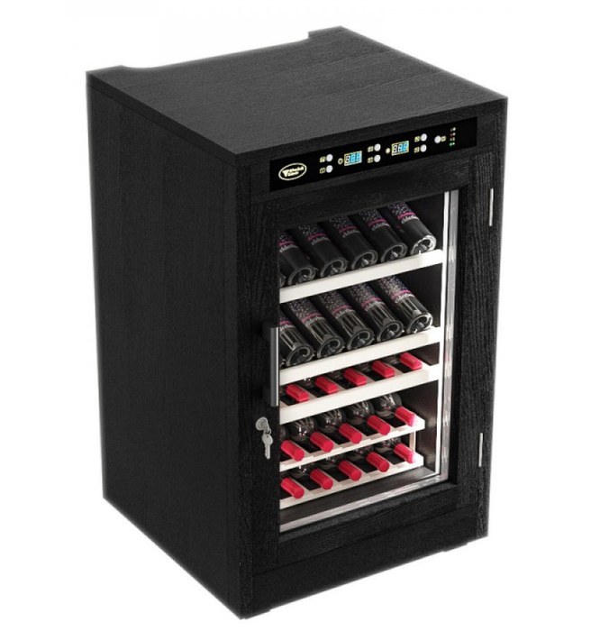 Отдельностоящий винный шкаф 22-50 бутылок Cold Vine C46-WB1 (Modern), цвет черный Cold Vine C46-WB1 (Modern) - фото 5
