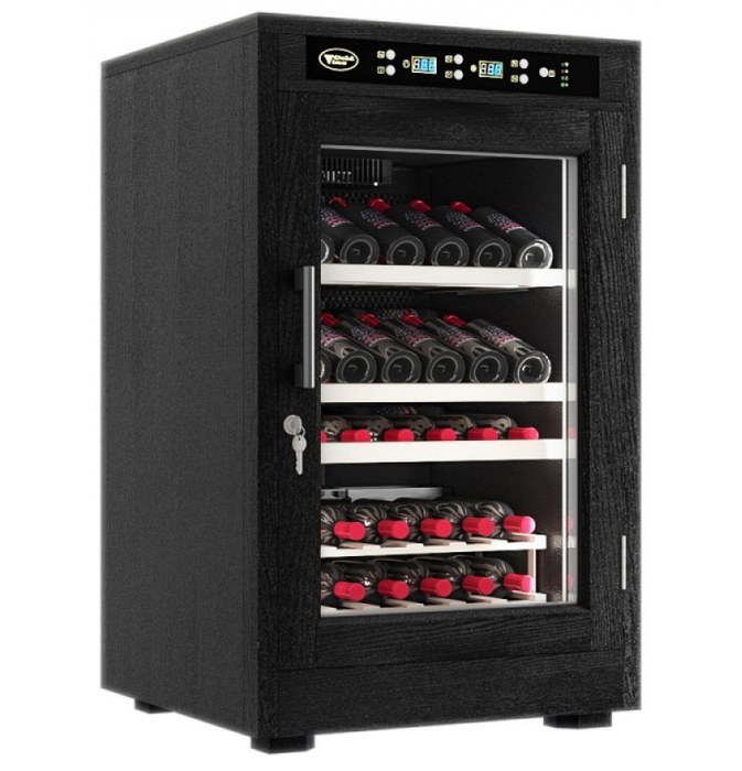 Отдельностоящий винный шкаф 22-50 бутылок Cold Vine C46-WB1 (Modern), цвет черный Cold Vine C46-WB1 (Modern) - фото 1