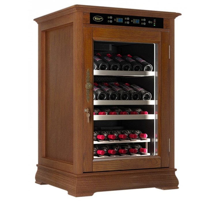 Отдельностоящий винный шкаф 22-50 бутылок Cold Vine C46-WN1 (Classic), цвет орех Cold Vine C46-WN1 (Classic) - фото 1