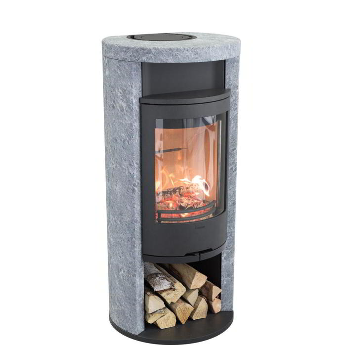 

Печь-камин Contura, Черный, Contura 620T:1 Style, чугунная дверца, черный
