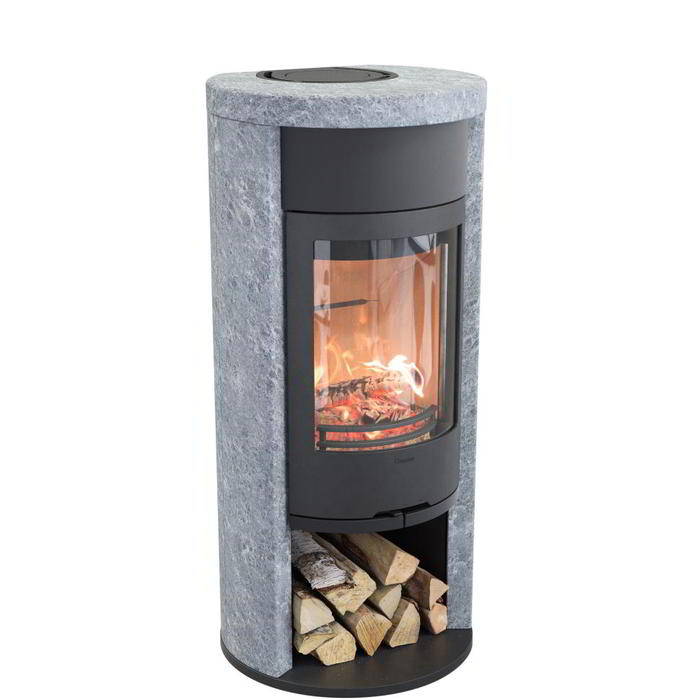 

Печь-камин Contura, Черный, Contura 620T:2 Style, чугунная дверца, черный