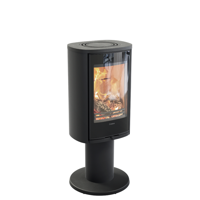 

Печь-камин Contura, Черный, Contura 870G:1 Style, стеклянная дверца, черный
